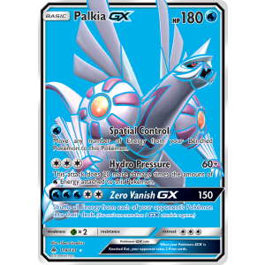 Rare Ultra Palkia-GX 119/131 Pokemon TCG Sun & Moon Forbidden Light