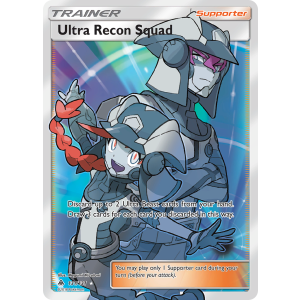 Rare Ultra Ultra Recon Squad 131/131 Pokemon TCG Sun & Moon Forbidden Light