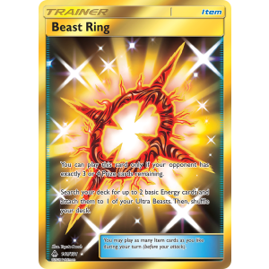 Rare Secret Beast Ring 141/131 Pokemon TCG Sun & Moon Forbidden Light