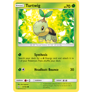 Turtwig 6/156 Pokemon TCG Sun & Moon Ultra Prism