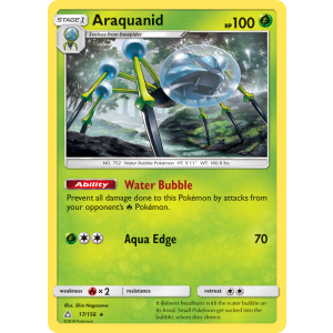 Araquanid 17/156 Pokemon TCG Sun & Moon Ultra Prism