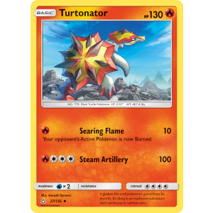 Turtonator 27/156 Pokemon TCG Sun & Moon Ultra Prism