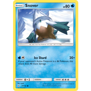 Snover 37/156 Pokemon TCG Sun & Moon Ultra Prism