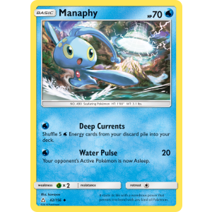 Manaphy 42/156 Pokemon TCG Sun & Moon Ultra Prism