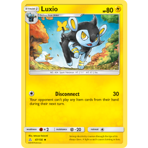 Luxio 47/156 Pokemon TCG Sun & Moon Ultra Prism