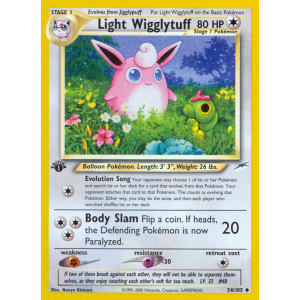 Light Wigglytuff 54/105 Pokemon TCG Neo Neo Destiny