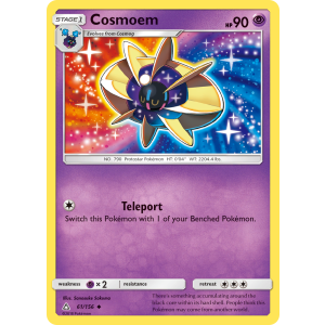 Cosmoem 61/156 Pokemon TCG Sun & Moon Ultra Prism