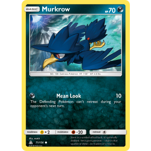 Murkrow 71/156 Pokemon TCG Sun & Moon Ultra Prism