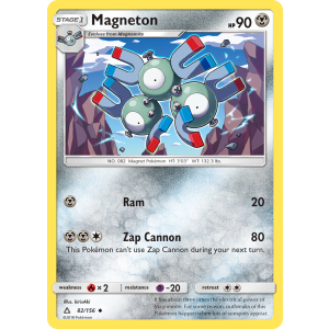 Magneton 82/156 Pokemon TCG Sun & Moon Ultra Prism