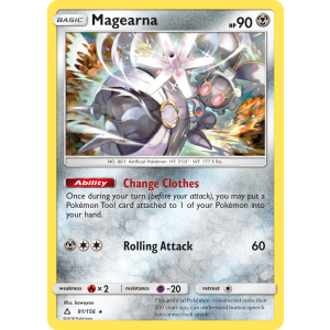 Magearna 91/156 Pokemon TCG Sun & Moon Ultra Prism