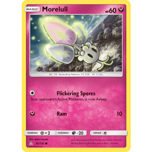 Morelull 92/156 Pokemon TCG Sun & Moon Ultra Prism