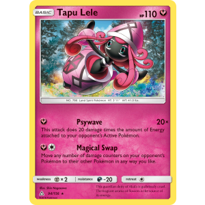 Tapu Lele 94/156 Pokemon TCG Sun & Moon Ultra Prism