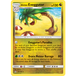 Alolan Exeggutor 95/156 Pokemon TCG Sun & Moon Ultra Prism