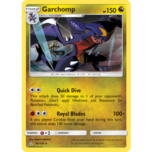 Garchomp 99/156 Pokemon TCG Sun & Moon Ultra Prism