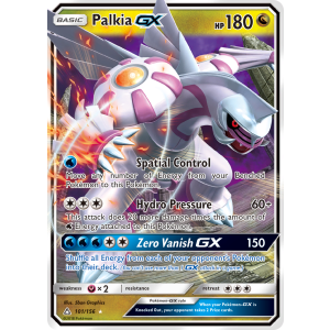 Rare Holo GX Palkia-GX 101/156 Pokemon TCG Sun & Moon Ultra Prism