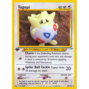 Togepi 56/105 Pokemon TCG Neo Neo Destiny