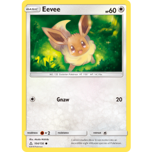 Eevee 104/156 Pokemon TCG Sun & Moon Ultra Prism