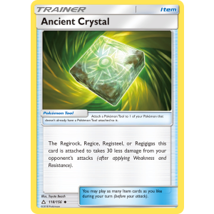 Ancient Crystal 118/156 Pokemon TCG Sun & Moon Ultra Prism