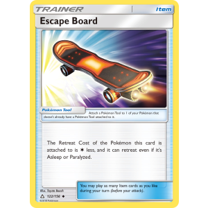 Escape Board 122/156 Pokemon TCG Sun & Moon Ultra Prism