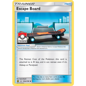 Escape Board 122a/156 Pokemon TCG Sun & Moon Ultra Prism