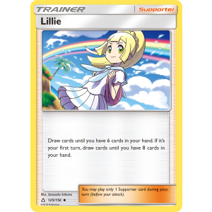 Lillie 125/156 Pokemon TCG Sun & Moon Ultra Prism