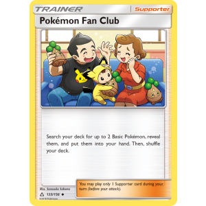 Pokémon Fan Club 133/156 Pokemon TCG Sun & Moon Ultra Prism