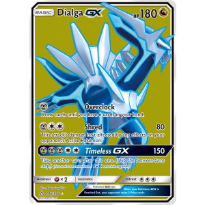 Rare Ultra Dialga-GX 146/156 Pokemon TCG Sun & Moon Ultra Prism