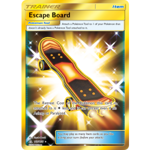 Rare Secret Escape Board 167/156 Pokemon TCG Sun & Moon Ultra Prism