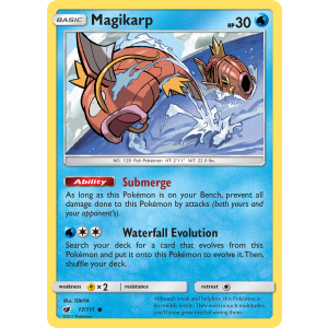 Magikarp 17/111 Pokemon TCG Sun & Moon Crimson Invasion