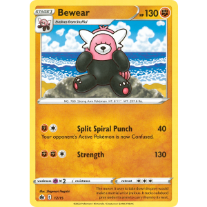  Bewear 12/15 Pokemon TCG Other McDonald's Collection 2022