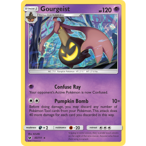 Gourgeist 45/111 Pokemon TCG Sun & Moon Crimson Invasion