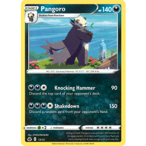  Pangoro 13/15 Pokemon TCG Other McDonald's Collection 2022