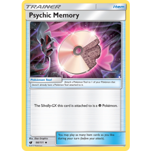 Psychic Memory 98/111 Pokemon TCG Sun & Moon Crimson Invasion