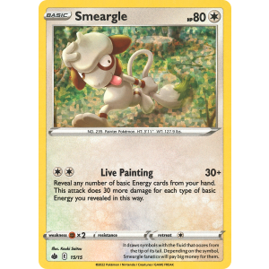  Smeargle 15/15 Pokemon TCG Other McDonald's Collection 2022