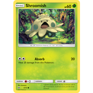 Shroomish 4/73 Pokemon TCG Sun & Moon Shining Legends