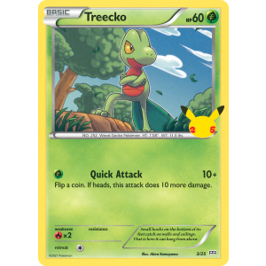  Treecko 3/25 Pokemon TCG Other McDonald's Collection 2021