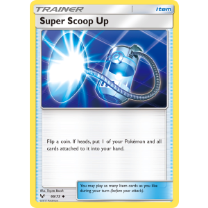 Super Scoop Up 66/73 Pokemon TCG Sun & Moon Shining Legends