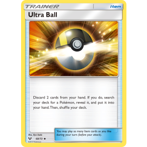 Ultra Ball 68/73 Pokemon TCG Sun & Moon Shining Legends