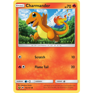 Charmander 18a/147 Pokemon TCG Sun & Moon Burning Shadows