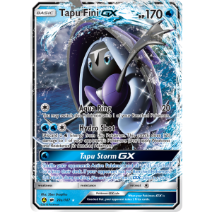 Rare Holo GX Tapu Fini-GX 39a/147 Pokemon TCG Sun & Moon Burning Shadows