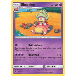 Slowking 48/147 Pokemon TCG Sun & Moon Burning Shadows