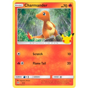  Charmander 9/25 Pokemon TCG Other McDonald's Collection 2021