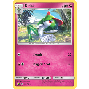 Kirlia 92a/147 Pokemon TCG Sun & Moon Burning Shadows