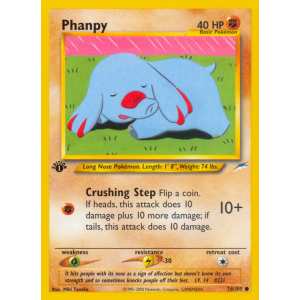 Phanpy 76/105 Pokemon TCG Neo Neo Destiny