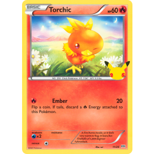  Torchic 11/25 Pokemon TCG Other McDonald's Collection 2021