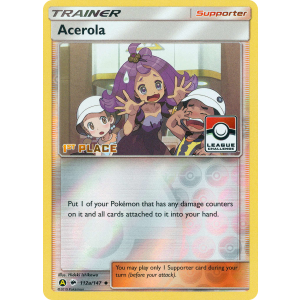 Acerola 112a/147 Pokemon TCG Sun & Moon Burning Shadows