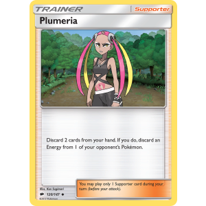 Plumeria 120/147 Pokemon TCG Sun & Moon Burning Shadows