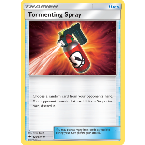 Tormenting Spray 125/147 Pokemon TCG Sun & Moon Burning Shadows