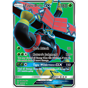 Rare Ultra Tapu Bulu-GX 130/147 Pokemon TCG Sun & Moon Burning Shadows