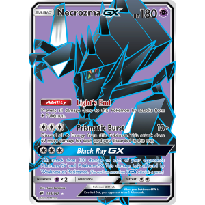 Rare Ultra Necrozma-GX 134/147 Pokemon TCG Sun & Moon Burning Shadows